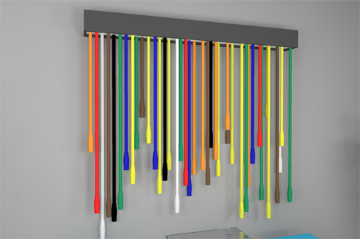 Colored Cable Product Display